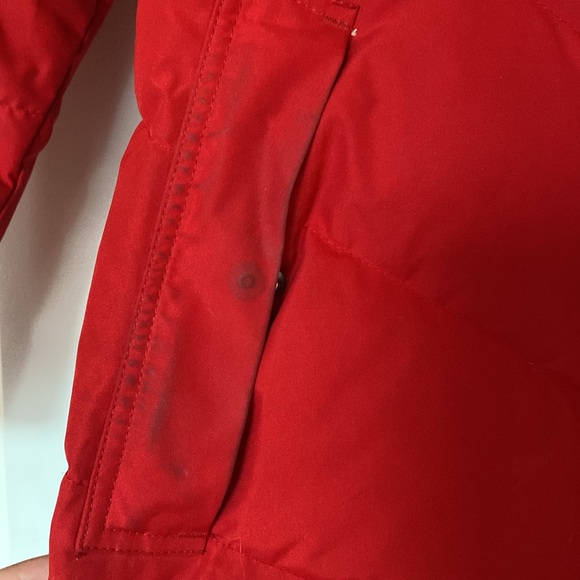 Helly Hansen red puffer jacket XSP - Picture 4 of 4